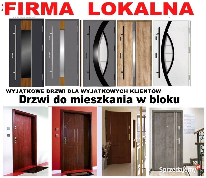 Drzwi zewnętrzne WEJŚCIOWE tanio sprzedam