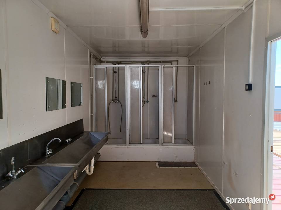KONTENER SANITARNY 256 KABINY PRYSZNICOWE dolnośląskie Wrocław sprzedam
