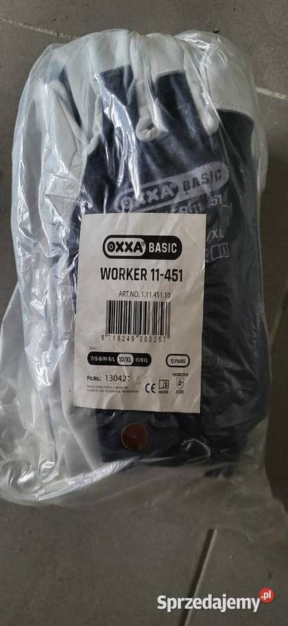 Rekawice skorzane oxxa rekawice nitrylowe Busko-Zdrój sprzedam