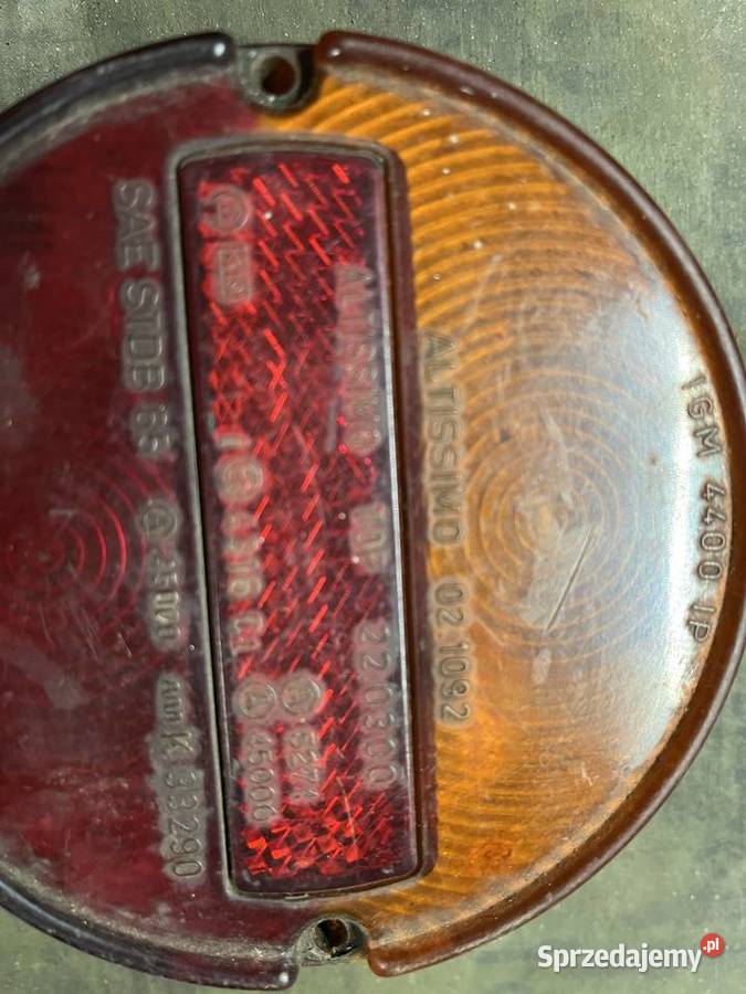 Lampy Fiat 850 lancia simca Krobia sprzedam