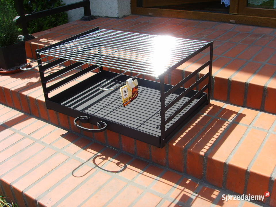 WKŁAD GRILL MUROWANY 67X40 RUSZT POPIELNIK Łódź