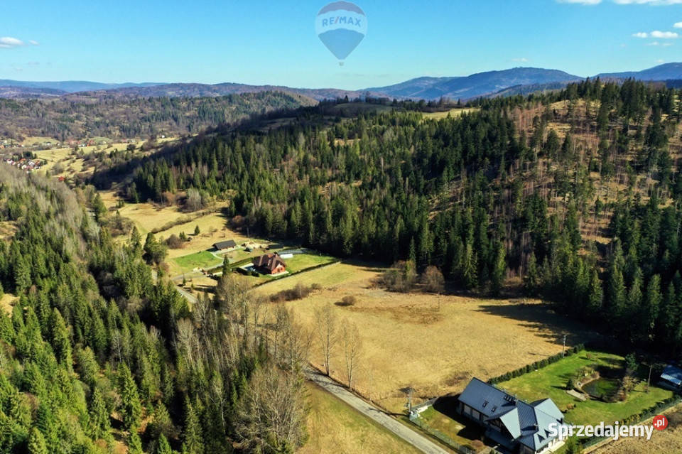 Działka budowlano rolna w Rycerce Górnej Rycerka Górna