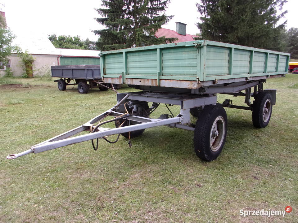 Przyczepa ciężaroworolnicza D47B Autosan 40 tony łódzkie Opoczno
