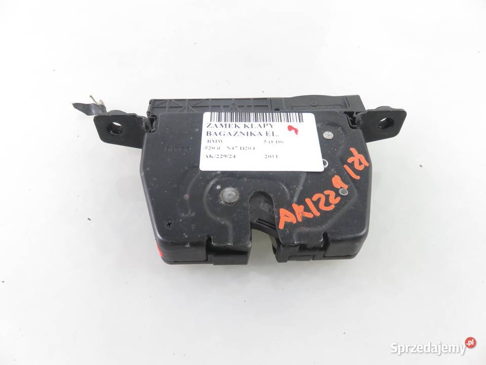 ZAMEK KLAPY BMW 5 F10 51247191212 osobowe sprzedam