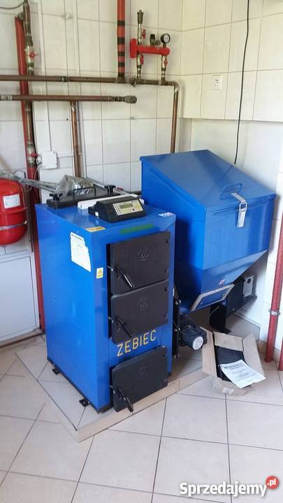 Piec Kocioł z podajnikiem ZĘBIEC KP 15KW sprzedam
