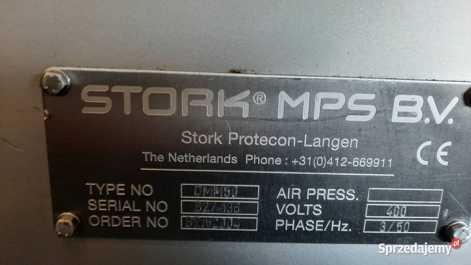 Stork MPS BV Separator kości 249 L153