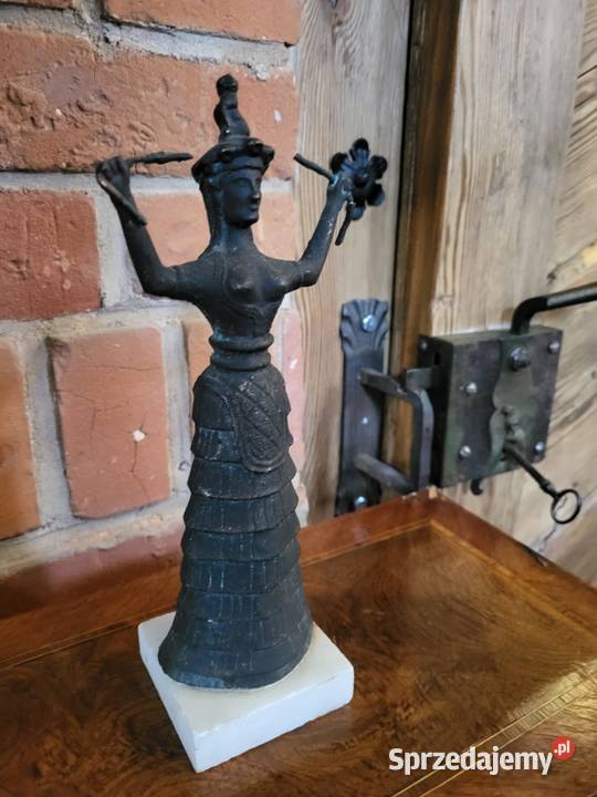 Stara figurka kobiety śląskie Rybnik