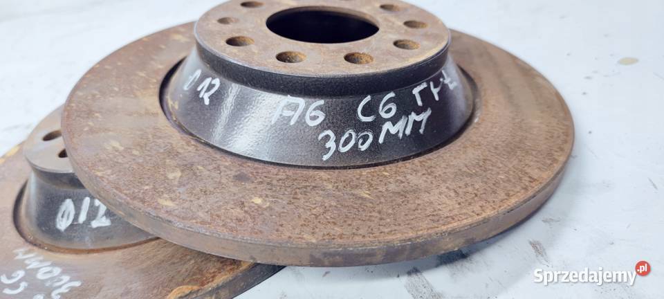 TARCZA TARCZE HAMULCOWE TYŁ AUDI A6 C6 300 MM Przystajń