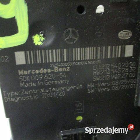 MODUŁ SAM BSI MERCEDES EKLASA W212 5DK00962054 Rakoniewice sprzedam