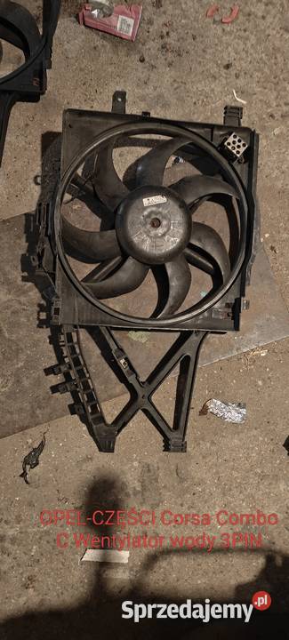 Wentylatory Wentylator chłodnicy Opel Combo C 17 Siechnice