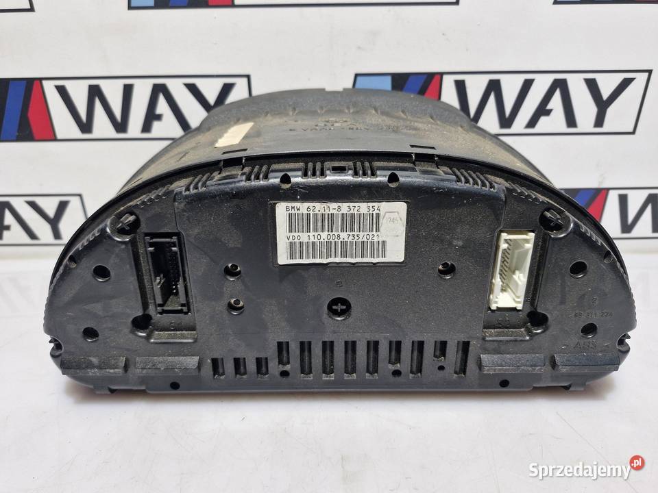 BMW E39 LICZNIK ZEGARY EUROPA ORYGINAŁ 8372354 Liczniki i zegary