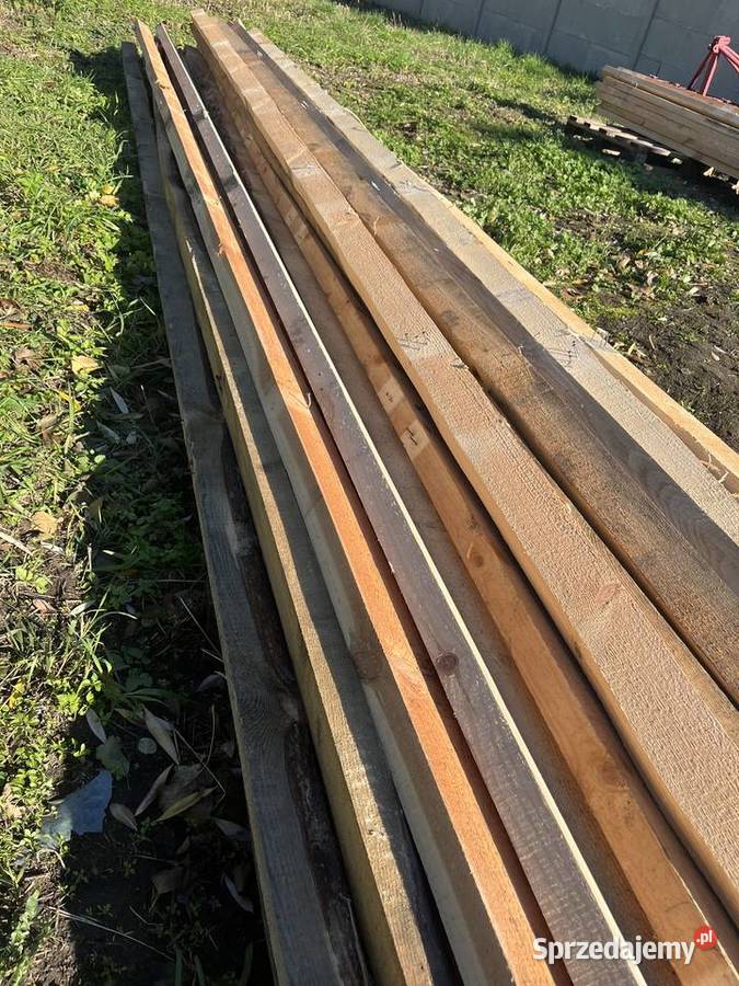 Kantówki krokwie belki