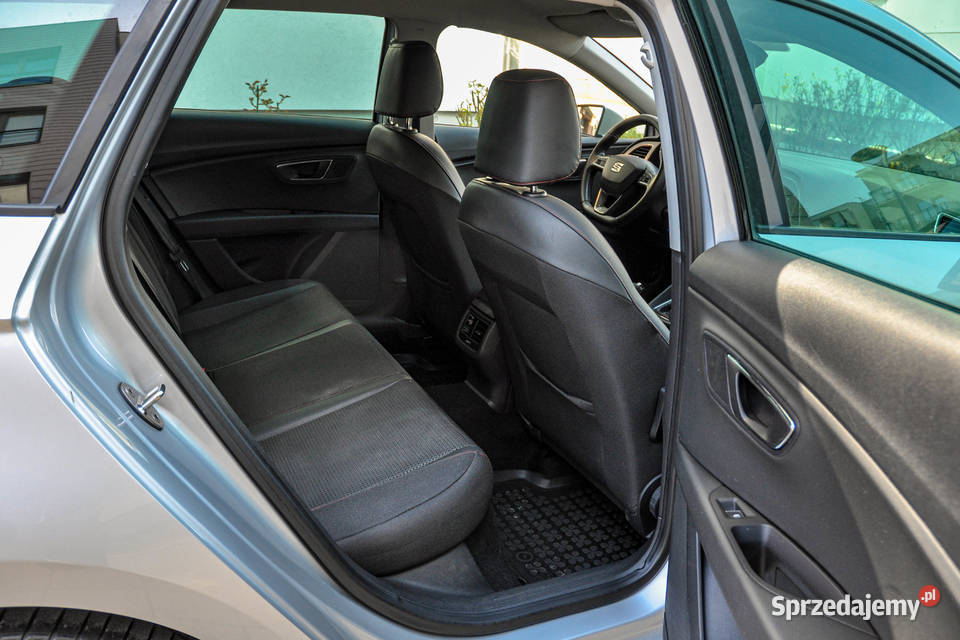 Seat Leon 20TDI Salon 2014 r dolnośląskie Wrocław