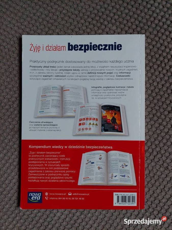Żyję i działam bezpiecznie tradycyjny podręcznik
