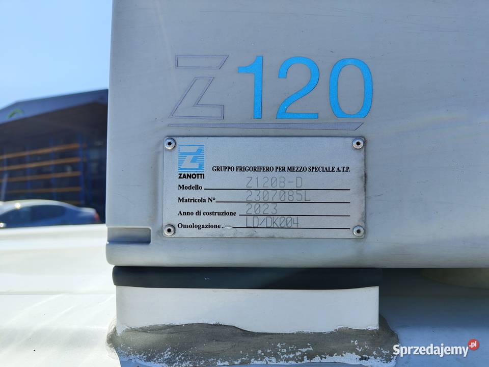 AGREGAT CHŁODNICZY ZANOTTI Z120BD 2023R Rawa Mazowiecka