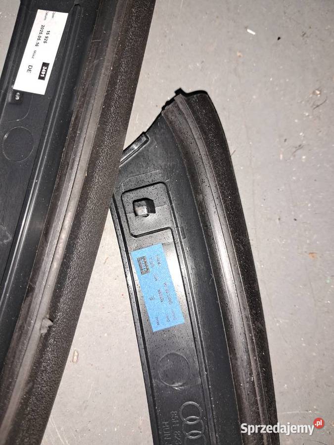 audi q6 maska 2025 szara nieuszkodzony Rabka-Zdrój