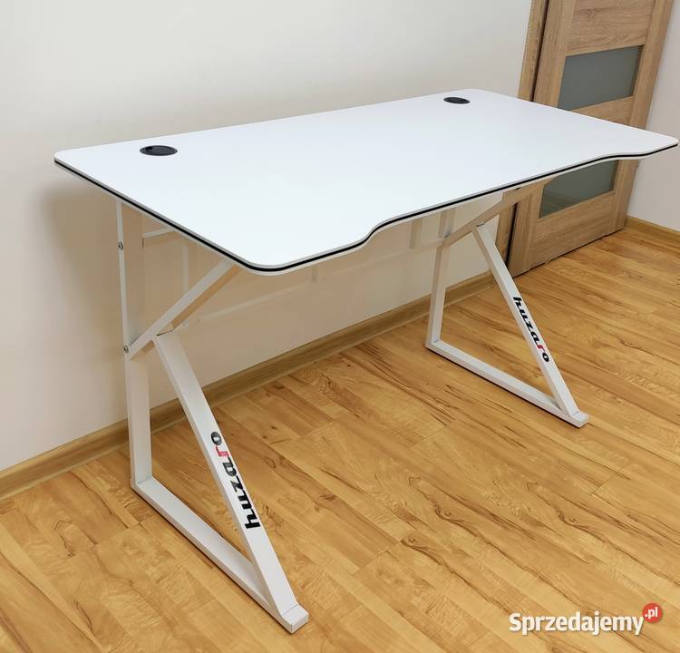 Biurko Gamingowe Huzaro Hero White Aluminiowe Nowy Sącz