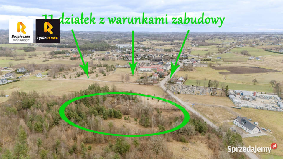 Działka Pomieczyno Kartuska 1812m2