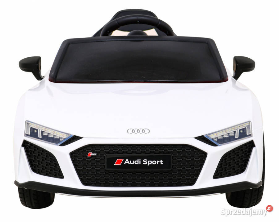 Audi R8 LIFT Samochodzik na akumulator Biały świętokrzyskie Łopuszno sprzedam