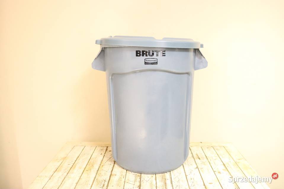 Kosz na śmieci Rubbermaid Brute 121 l z otworem Pszczyna