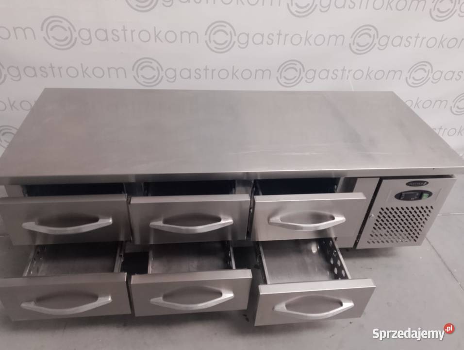 Podstawa chłodnicza z 6 szufladami Tefcold UC Gastronomia