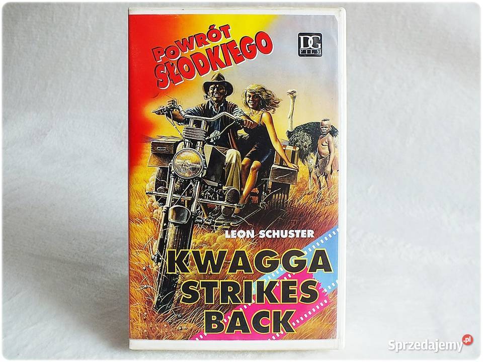 Kaseta VHS Powrót Słodkiego Kwagga Strikes Back Żary