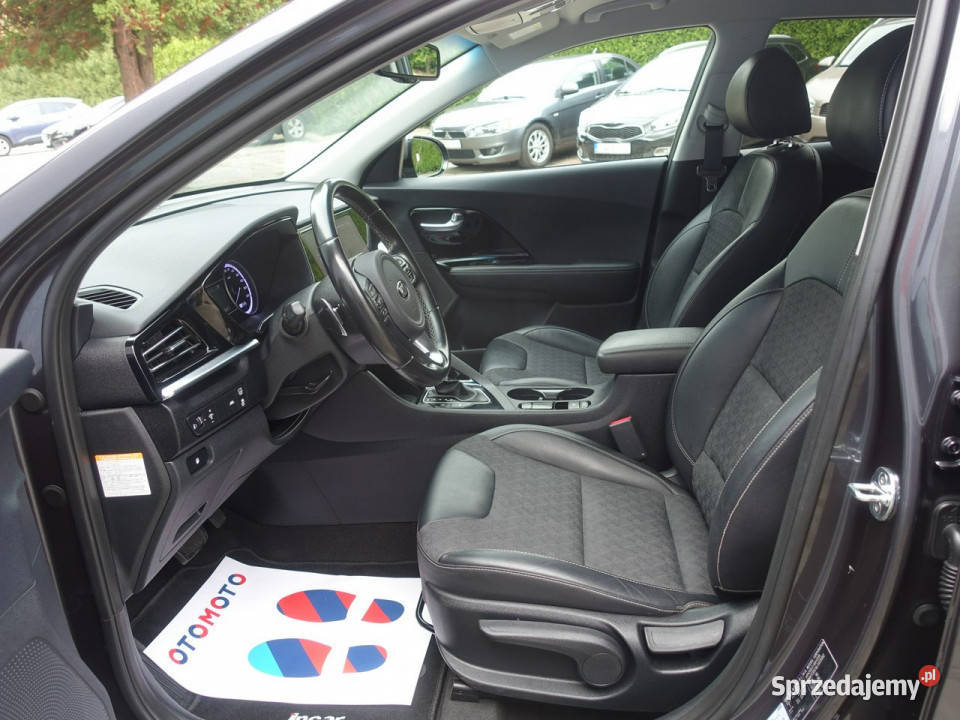 Kia Niro 16 HYBRID Półskóra Ledy Alu KamCof Navi łopatki zmiany biegów