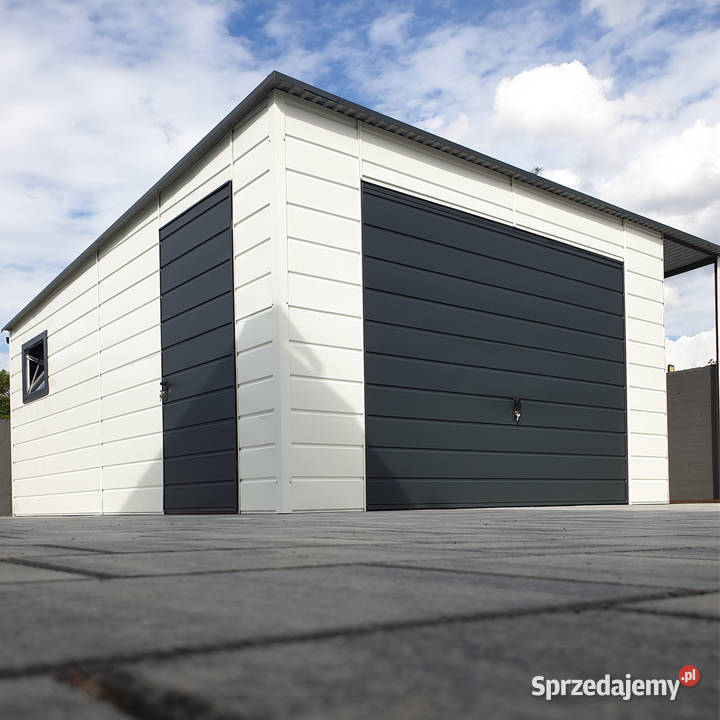 Blaszany garaż 455 m zadaszenie 155 m Wrocław