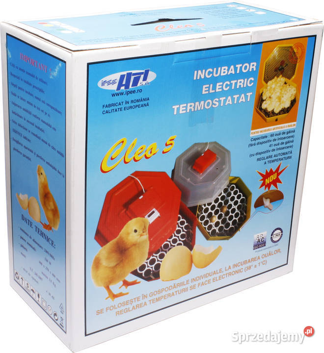NOWY INKUBATOR KLUJNIK Cleo 5DTH Gwarancja