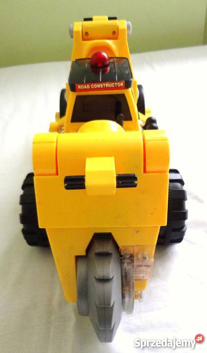 Duże interaktywne AUTO walec koparka piła dźwig