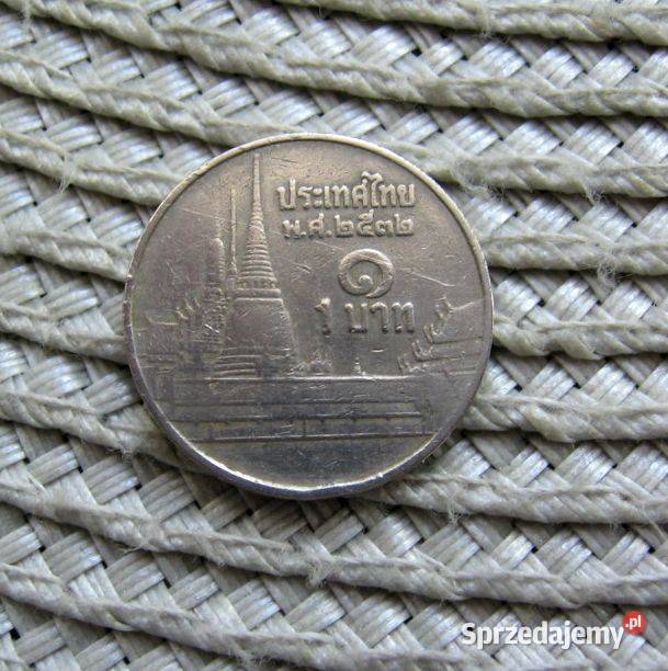 Tajlandia 1 Baht 1989r