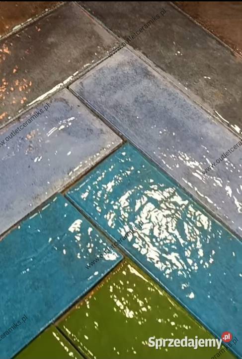 Płytki łazienkowe ścienne szkliwione cegiełka Radom