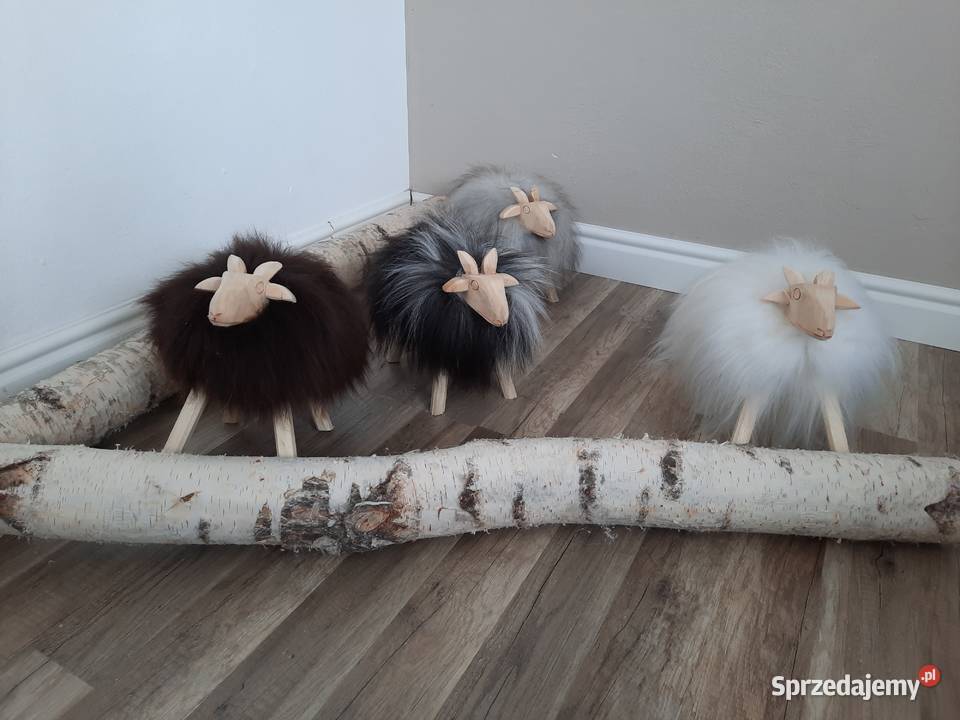 Owieczka Baranek Dekoracyjny Skóra Owcza Szaflary