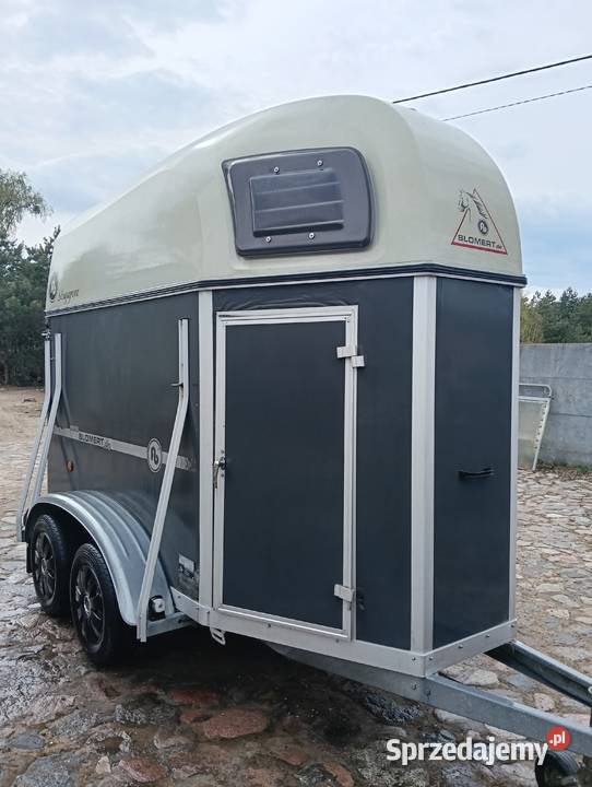 Przyczepa konna jednokonna PODŁOGA ALUMINIUM Konin
