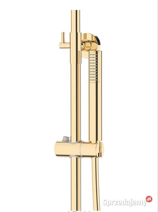 Corsan Kolumna prysznicowa LUGO złota z baterią Legionowo sprzedam