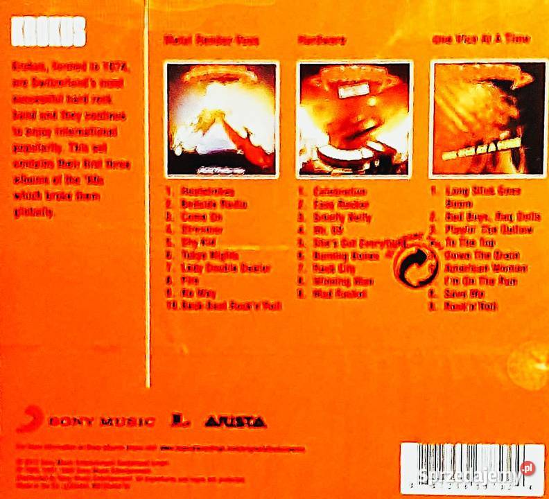 Nowy Zestaw 3 X CD Zespołu Heavy Metalowego CD Warszawa