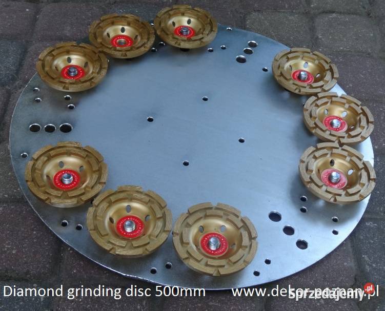 Zacieraczka szlifierka polerka do betonu NAC Poznań