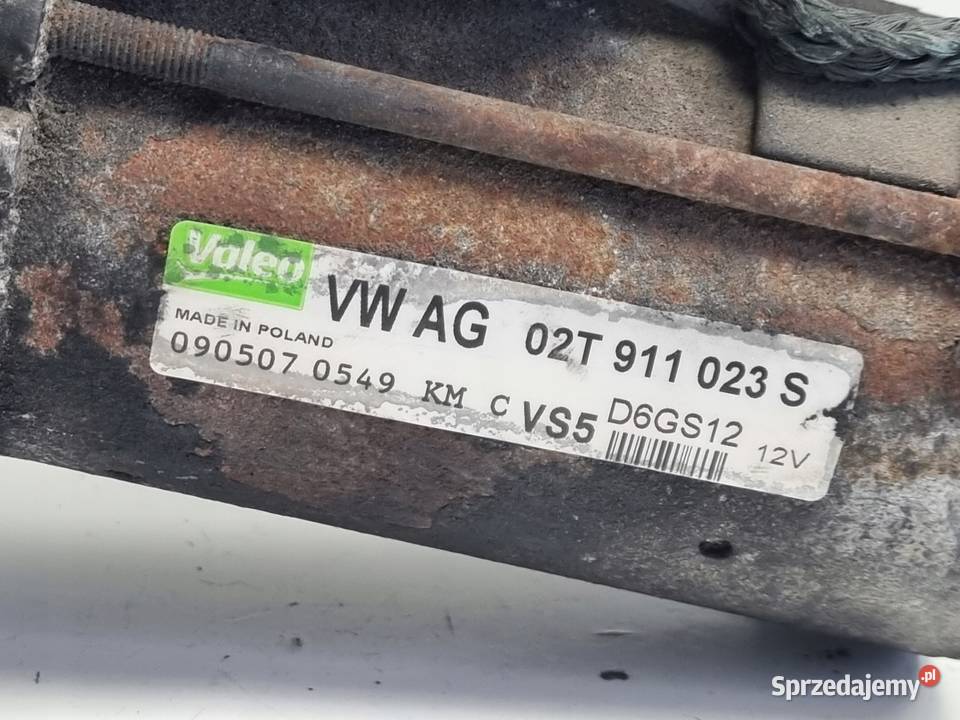 ROZRUSZNIK VW Polo IV 12 6V ROZRUSZNIK valeo osobowe Rudka