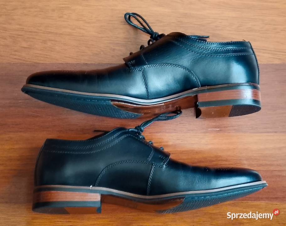 Eleganckie półbuty skórzane Derby Brogue firmy śląskie Katowice sprzedam