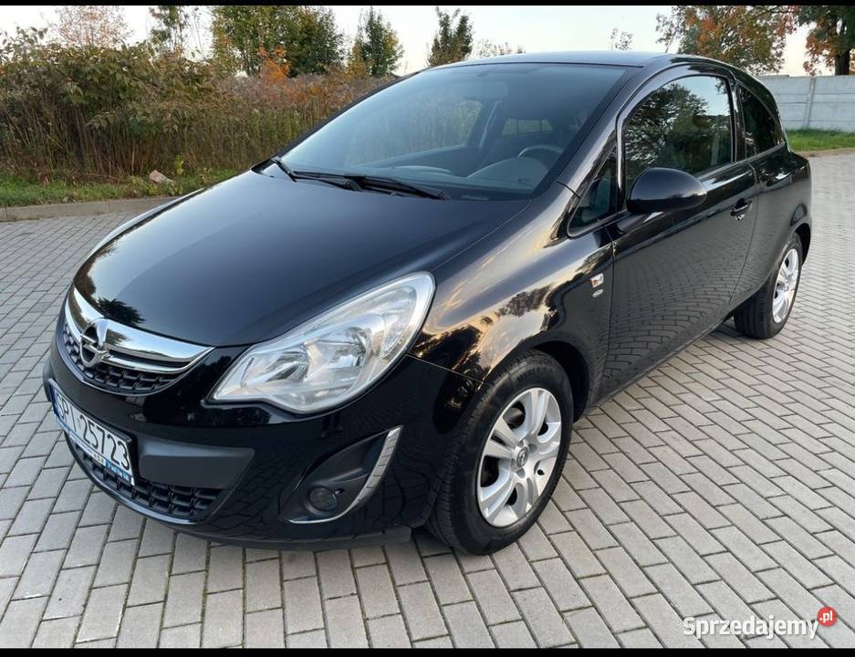 Opel Corsa D 12 Lift Automat klimaelektr czarny Będzin