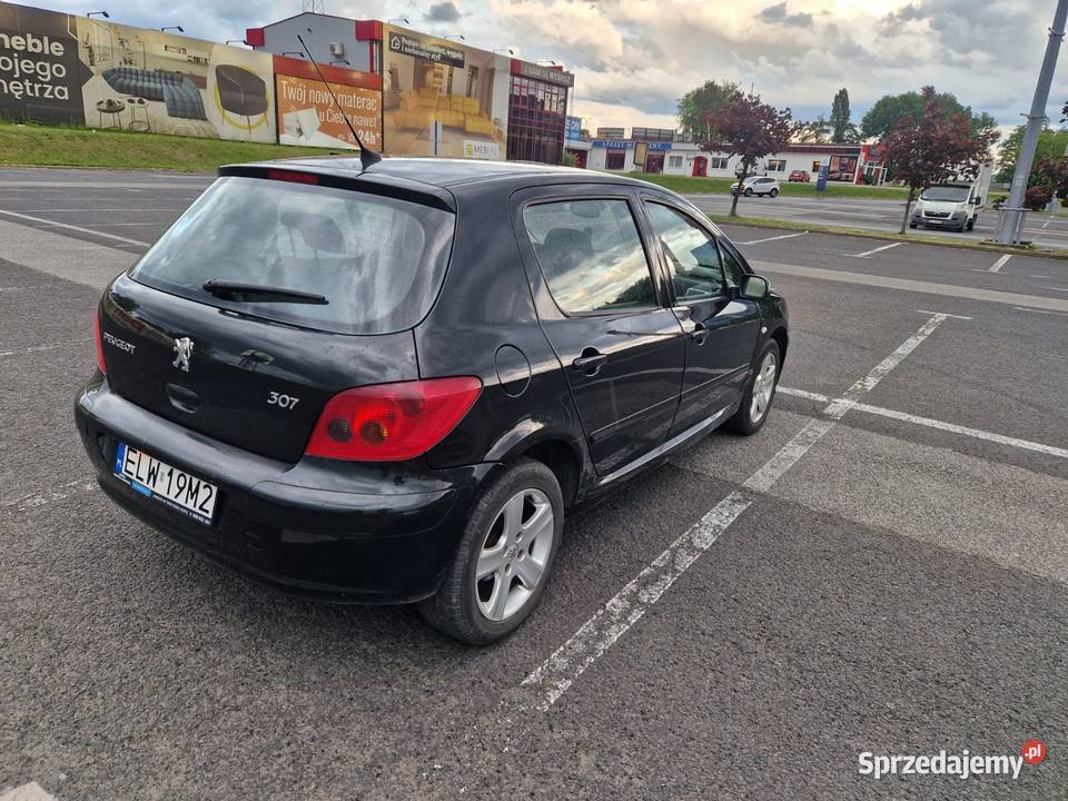 Peugeot 307 16 2004r Łódź