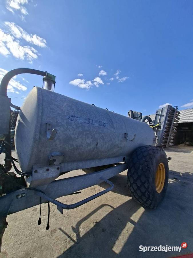 Beczkowóz wóz asenizacyjny joskin modulo2 7 z nieuszkodzony Faszcze