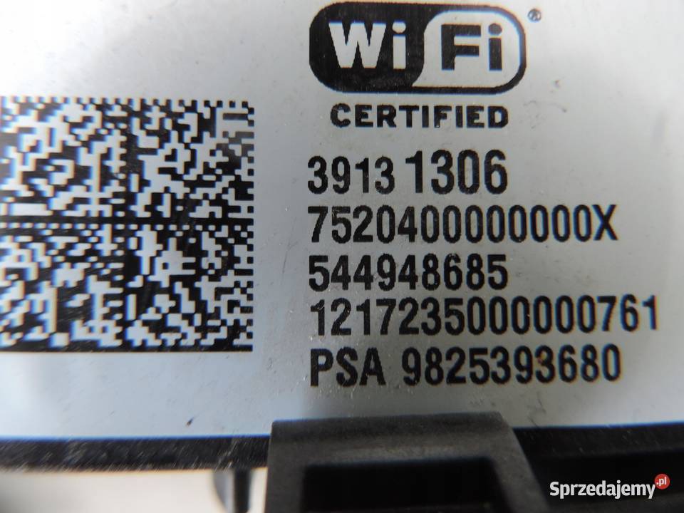 MODUŁ STEROWNIK WIFI 39131306 MODUŁ BATERII