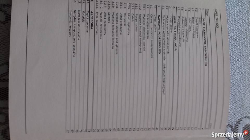 Książka sam naprawiam samochód DACIA Radzyń Podlaski