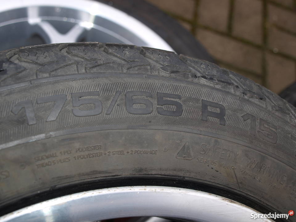 Mitsubishi alufelgi alukoła 15 z oponami Kalisz