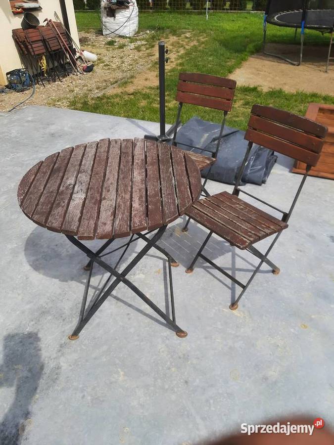 Zestaw stolik i krzeseła Buszkowiczki