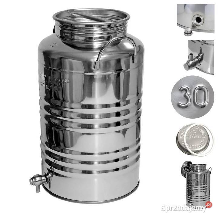 Hermetyczna beczka bańka kanister ze stali Siemianowice Śląskie