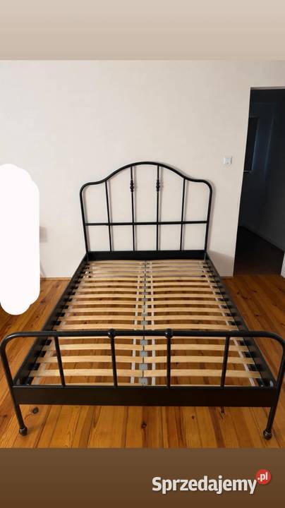 Meble komoda szafa łóżko z materacem 200x140 Abramów