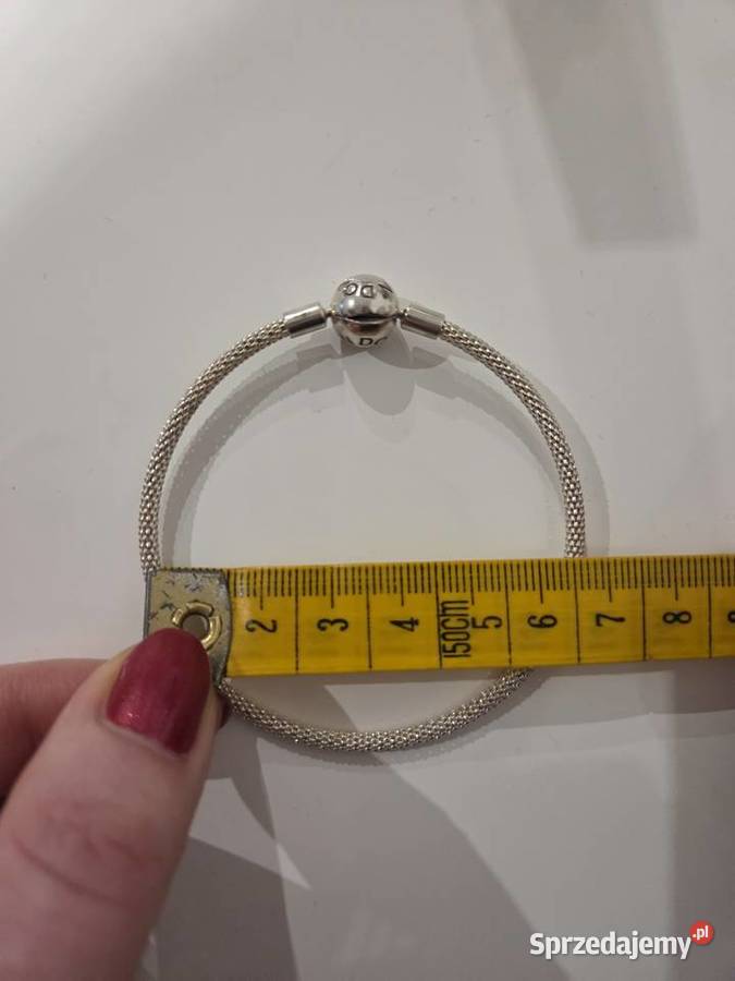 Bransoletka bangle z logotypem Pandora na Liszki sprzedam