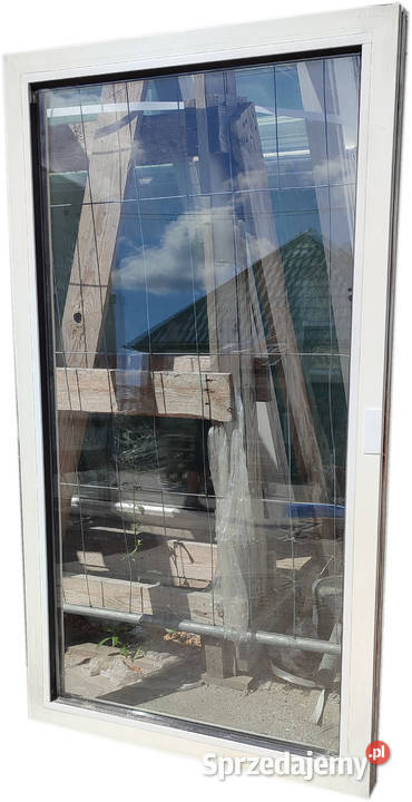 OKNA KacprzaK Witryna 75x133 FIX Używany PCV Lublin